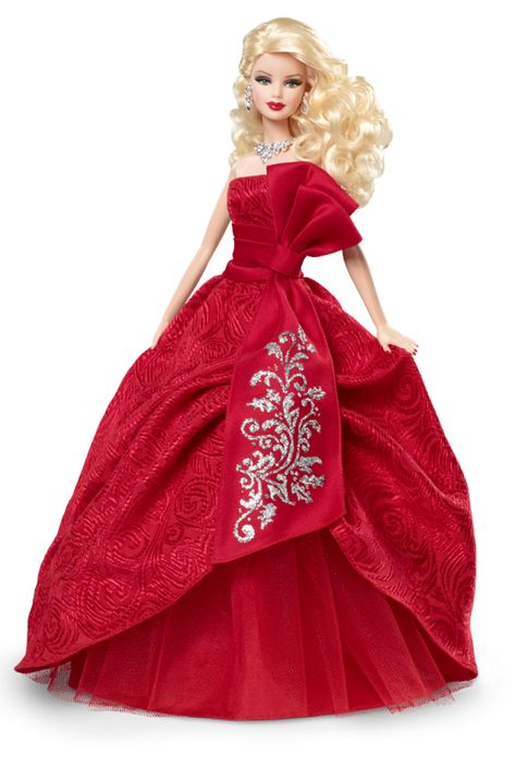 Куклы American Girl, Happy Holidays Barbie, Barbie Collector Dolls, Barbie Outfits, Christmas Barbie, African American Dolls, Barbie Style, Holiday Barbie, Barbie Toys