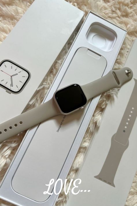 Apple Watch Vision Board, Apple Watch 2023, Apple Watch Series 7 Aesthetic, Apple Watch Series 8 Aesthetic, Apple Watch Unboxing, Apple Watch Aesthetic, Series 7 Apple Watch, Apple Watch Colors, Apple Watch 8