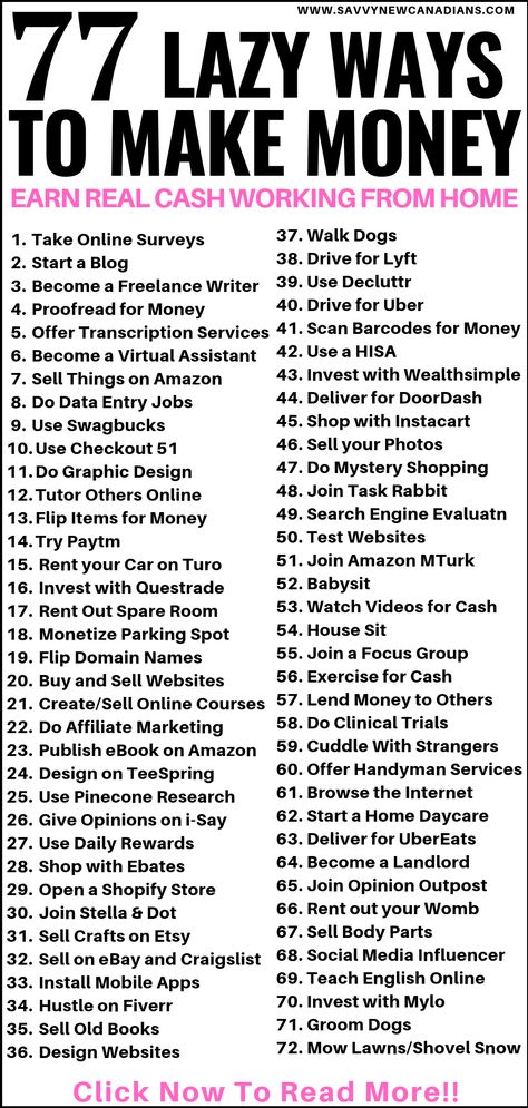 Looking for legit work from home jobs to make money? Here's a quick list of stay at home jobs that pay up to $5,000 per month. No previous experience required! #workfromhome #workfromhomejobs #sidehustles #moneymakingideas #makeextracash #makemoneyonline Finanse Osobiste, Legit Work From Home, Money Management Advice, Money Saving Strategies, Money Making Jobs, Vie Motivation, Easy Work, Making Extra Cash, Money Making Hacks