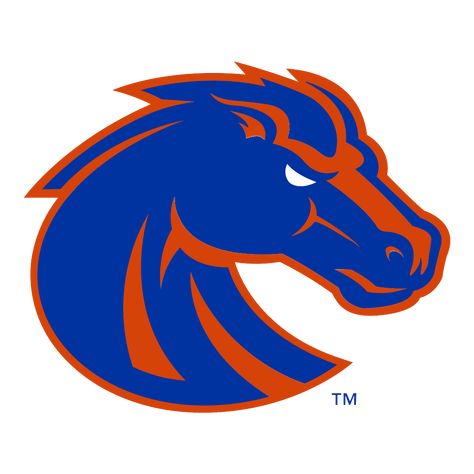 Boise State Broncos Logo (Athletics) Football Vinyl Decal, Boise State Football, Broncos Colors, Boise State University, Broncos Logo, Boise State Broncos, Broncos Football, Boise State, College Logo