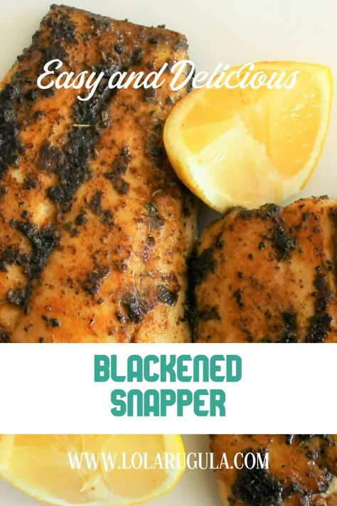 Blackened Snapper Recipes, Blackened Red Snapper Recipes, How To Cook Snapper Fillets, Mangrove Snapper Fish Recipes, Baked Snapper Fillet, Mangrove Snapper Recipe, Snapper Fillet Recipe, Red Snapper Filet Recipes, Snapper Filet Recipes