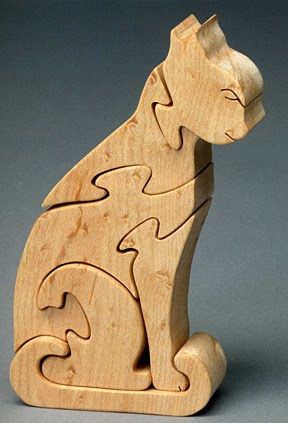 Free Scroll Saw Animal Puzzle Patterns Wood Puzzles Patterns, Woodworking Plans Patterns, Wood Toys Plans, Scroll Saw Patterns Free, Wood Craft Projects, Cat Puzzle, Woodworking Patterns, Animal Puzzle, Wood Puzzles