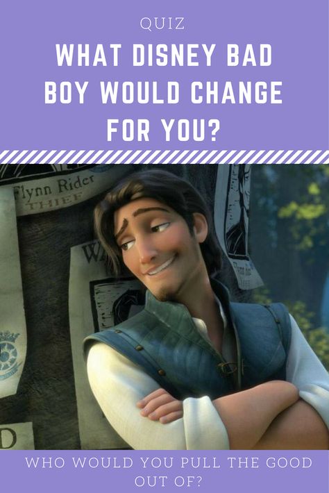 Sometimes bad boys just need a reason to be better. Could you be that girl? Find out which Disney bad boy would turn good for you. Take this quiz today! #zooquizzes #disneyprincess #disney #quizzes #disneyquizzes Bad Guys, The Bad Guys, Good Boy, Quizzes About Boys, Funny Disney Pictures, Disney Characters Pictures, Disney Test, Couples Disney, Buzzfeed Quizzes Disney