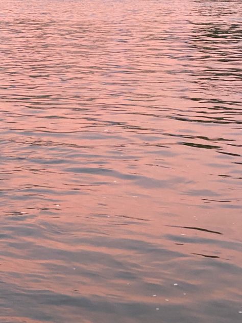 Reflect of sunset on water Pink River Aesthetic, Sunset Reflection On Water, Sunset On Water, Pink River, Success Pictures, Dreamy Aesthetic, Water Reflections, Original Characters, Summer Dream