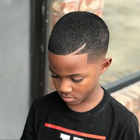 Haircut For Black Boys, Black Boys Haircuts Kids, African American Boy Haircuts, Lil Boy Haircuts, Boys Haircuts Curly Hair, Fish Braid, Boys Haircuts With Designs, Black Boy Hairstyles