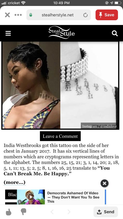 India Royale Tattoo, India Love Chain Tattoo, India Love Arm Tattoos, India Love Back Tattoo Spine, Rihanna Arabic Tattoo, India Love Tattoos, Tattoo Alphabet, India Westbrooks, Badass Tattoos