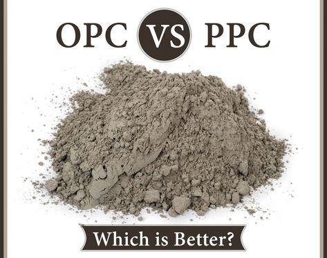 OPC vs PPC: OPC and PPC cement are the most widely used cement. Read, comparison of OPC and PPC, its properties and find OPC or PPC which is better. Pervious Concrete, Concrete Mix Design, Thermal Power Plant, Eco Friendly Building, Civil Engineering Design, Build Your House, Cement Color, Concrete Roof, Portland Cement