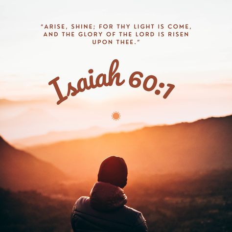 Isaiah 60 1, Bible Wallpaper, Verse Bible, Bible Verse Background, Daily Bible Reading, Kjv Bible, Awesome God, Scripture Pictures, Canva Pro