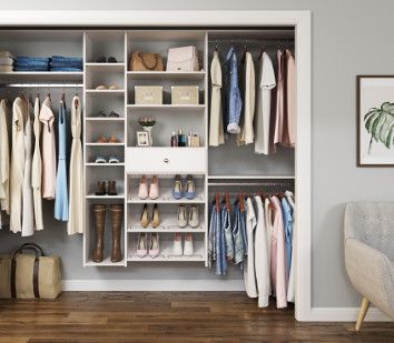 Closet Evolution > Homepage Closet Evolution, Master Bath Closet, Master Bath And Closet, Bath Closet, Home Building Ideas, Closet Organizing Systems, Organization Closet, Closet Remodel, Custom Closet