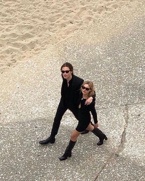 Paige Reifler and Christian Coppola in Yves Saint Laurent Outfit Elegantes, Under Your Spell, 사진 촬영 포즈, Yumeko Jabami, The Love Club, Power Couple, Fun Couple, Mode Inspo, How To Pose