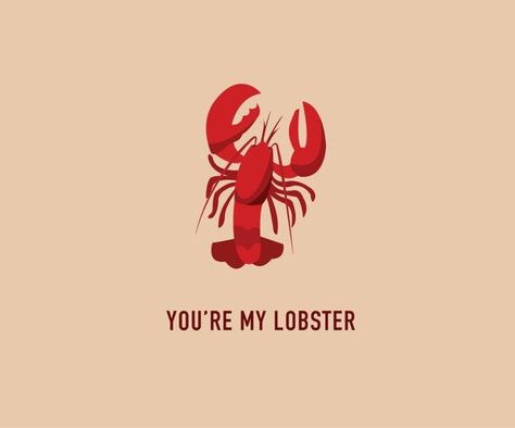 Você é a minha lagosta❤ You're My Lobster, My Lobster, Funny Love Cards, Funniest Valentines Cards, Friends Episodes, Friends Moments, Valentine's Card, Friends Wallpaper, Love Friends