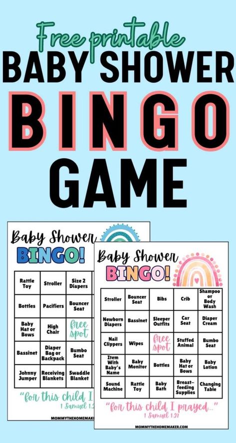 Cool Party Games, Baby Shower Bingo Free Printable, Baby Supplies List, Baby Items List, Free Printable Baby Shower Games, Newborn Sleeper, Baby Shower Games Unique, Cow Baby Showers, Baby Shower Prizes