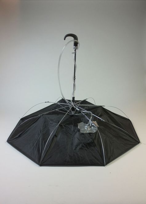 Windswept Art, Umbrella Concept Art, Umbrella Sculpture, Diana Orving, Broken Umbrella, Goth Umbrella Aesthetic, Umbrella Installation, Upside Down Umbrella, Weaponized Umbrella