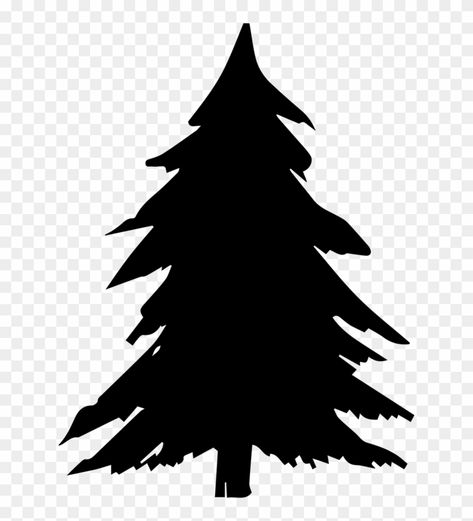 Christmas Tree Silhouette Svg, Christmas Tree Silhouette Svg Free, Tree Svg Free, Pine Trees Silhouette, Pine Silhouette, Pine Tree Svg, Black Pine Tree, Pine Tree Drawing, Tree Clip Art