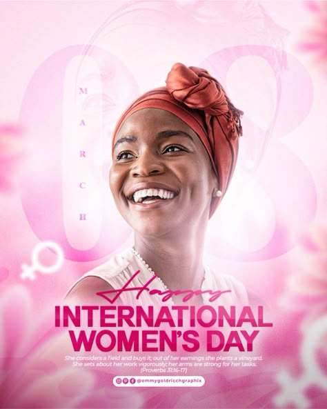 Womens Day Offer Poster, Happy Womens Day Posters Graphic Design, International Womens Day Graphic, Women Day Flyer Design, International Womens Day Poster Design, Happy International Woman Day Design, Women Event Poster, Woman's Day Poster Idea, Women's Day Campaign Ideas