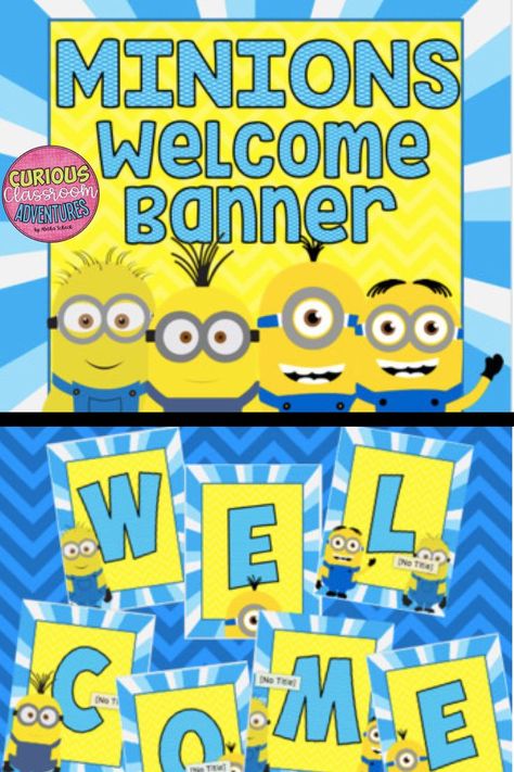 Minions Classroom Decor, Minion Bulletin Board Ideas, Minion Classroom Door, Minion Door Decorations, Minion Decor, Minion Bulletin Board, Minion Door, Minion Classroom Theme, Minion Classroom