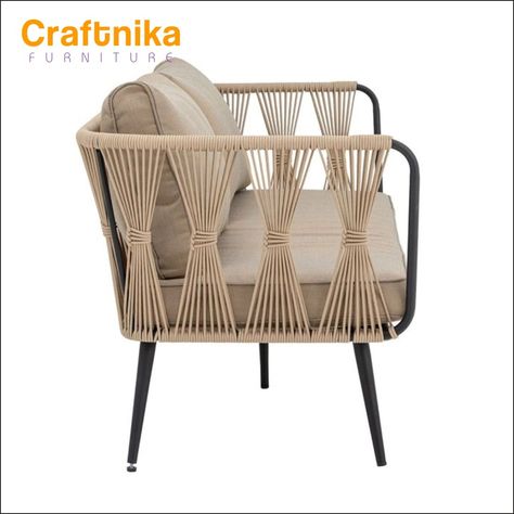 Elevate your living space with the epitome of comfort and sophistication. ✨ Introducing the Craftnika Lounge Chair, handcrafted for unparalleled relaxation. Indulge in premium materials and timeless design that exudes luxury. ️ Perfect for unwinding after a long day or hosting unforgettable gatherings. #Craftnika #LuxuryLiving #LoungeChair #HandcraftedFurniture #InteriorDesign #ModernLuxury #InvestmentPiece #TimelessDesign #ComfortMeetsStyle #Gurugram Outdoor Garden Lounge, Rope Furniture Outdoor, Sofa Backview, Outdoor Armchair Design, Woven Outdoor Chair, Furniture Png, Out Door Furniture, Mid Century Modern Traditional, Industrial Mid Century Modern