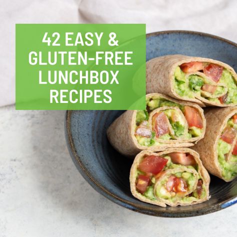 Lunch Ideas Gluten Free, Office Lunch Ideas, Summer Lunch Ideas, Dairy Free Lunch, Gluten Free Recipes For Lunch, Lunch Ideas For Kids, Dash Diet Recipes, Gluten Free Sandwiches, Gluten Free Wraps