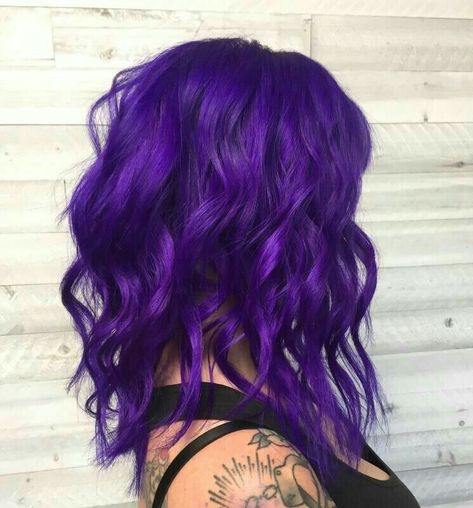 Bright Purple Hair, Violet Hair Colors, Purple Hair Color, Colorful Hairstyles, Dark Purple Hair, Lumpy Space, Salon Software, Scheduling Software, Violet Hair