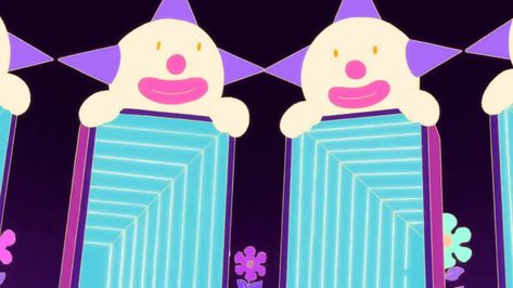 Bee And Puppycat Clown, Clown Desktop Wallpaper, Clowncore Wallpaper Pc, Clowncore Wallpaper, Stop Motion Movies, Birthday Clown, Clown Tattoo, Cute Clown, Crochet Bee