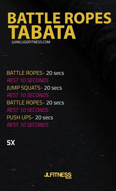 Battle Rope Workout, Hiit Benefits, Kettlebell Cardio, Rope Exercises, Tabata Workout, Denim Bootcut Jeans, Conditioning Workouts, Battle Ropes, Tabata Workouts