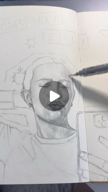 geo on Instagram: "mechanical pencil only = speed mode ⚡️ gonna do a second video for the background so check back soon :)
-
-
-
-
-
#artreels #art #selftaughtartist #artistsoninstagram #myartwork #drawingsketch #sketchbookdrawing #quicksketch #drawdaily #workinprogress #artdaily #portraitsketch" Portrait Sketches, Mechanical Pencil, Quick Sketch, Sketchbook Drawing, Mechanical Pencils, Daily Art, Drawing Sketches, Pencil, On Instagram