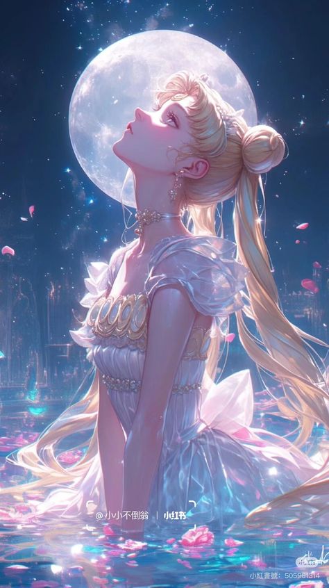 Alice In Wonderland Fanart, Chibi Usa, Sailor Moon Background, Sailor Moon Merchandise, Moon Kingdom, Neo Queen Serenity, Sailor Princess, Sailor Moon Luna, Moon Luna