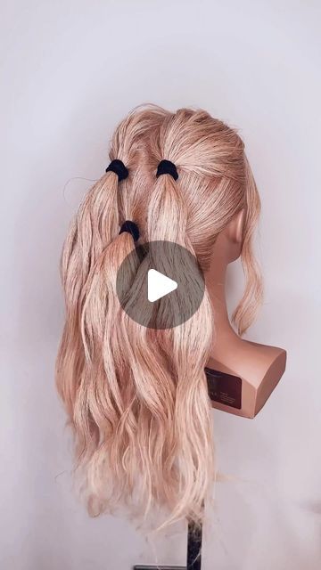 Wedding Hair Rainy Day, Easy Updos For Really Long Hair, Easy Full Ponytail Hairstyles, Hair Updos Tutorials Videos, Up Do Hair Styles For Prom, Updos With Ponytails, How To Do Long Hair Updos, Gatsby Updo For Long Hair, Updo Hacks Tips And Tricks