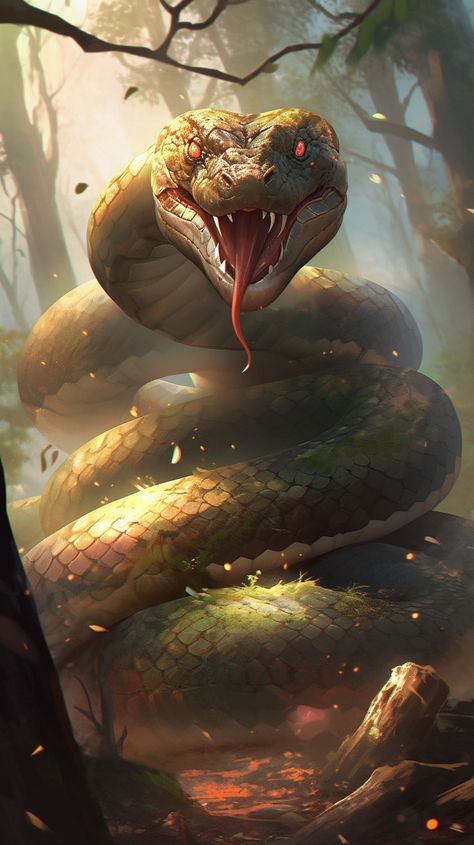 Military Images, Dnd Maps, Cute Snake, Adam And Eve, Anaconda, Drawing Painting, Dnd Characters, Snakes, Jaguar