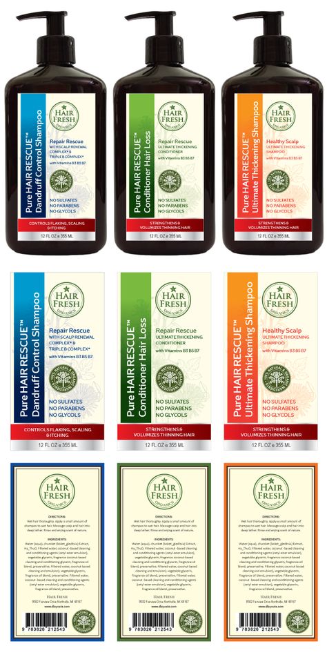 Herbal Hair Shampoo & Conditioner Label Templatehttp://www.dlayouts.com/template/872/herbal-hair-shampoo-conditioner-label-template Shampoo Labels Printable, Healthy Logo, Herbal Essence, Shampoo Packaging, Medical Packaging, Label Packaging, Food And Nutrition, Cosmetic Labels, Packaging Template