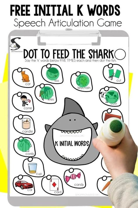 20 Best K Words Speech Therapy Printables and Games Slp Therapy Activities, Speech Therapy Printables, K Words, Speech Therapy Activities Articulation, Therapy Printables, Expressive Language Activities, Speech Therapy Apps, Speech Therapy Ideas, Speech Therapy Activities Language