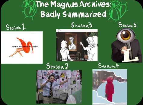 Fiction Podcasts, Magnus Institute, Horror Podcast, The Magnus Archives, Welcome To Night Vale, Audio Drama, Night Vale, Fandom Memes, Fan Art