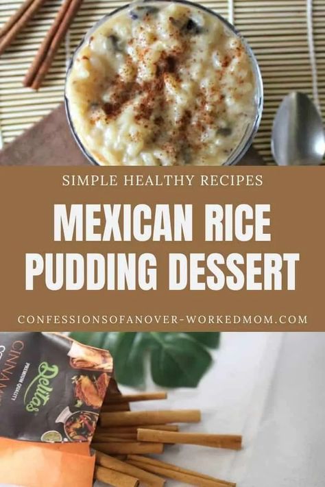 This Arroz con Leche Mexican recipe is a delicious authentic Mexican dessert. Find out the Arroz con leche origin and how to make it. Gluten Free Mexican Dessert, Fresh Desserts, Gluten Free Mexican, Mexican Rice Pudding, Authentic Mexican Desserts, Mexican Desserts, Recipe Mexican, Mexican Recipe, Mexican Foods