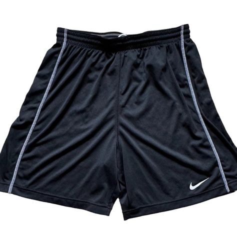 Nike Dri Fit Black Polyester Elastic Waist High Waist Athletic Soccer Shorts Size Medium, See Pictures For Measurements Excellent Pristine Condition, No Flaws Black Lightweight Sheer Fast Drying Polyester Material Features: Fast Drying Nike Dri Fit Material, White Contract Stitching, Elastic Waist With Drawstring Closure, High Waist, Longer Inseam (Soccer Length) Tags: High Waist Outdoor Athletic Soccer Black Dri Fit Lightweight Black Polyester Shorts Nike Dri Fit Grey Nike Shorts, Black Nike Shorts, Nike Pro Spandex, Nike Athletic Shorts, Soccer Shorts, Running Shorts Women, Nike Running Shorts, Shorts Nike, Compression Shorts