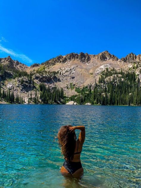 Redfish Lake Idaho, Idaho Adventure, Sawtooth Mountains, Idaho Travel, Summer Hike, Lake Lodge, Twin Falls, Lake Fishing, Alpine Lake