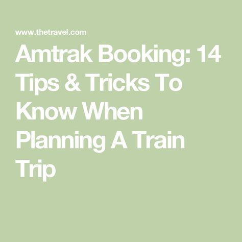 Amtrak Booking: 14 Tips & Tricks To Know When Planning A Train Trip Trip Hacks, Train Trips, Train Trip, Amtrak Train, Checked Baggage, Train Tickets, Train Ride, Road Trip Hacks, Travel Checklist