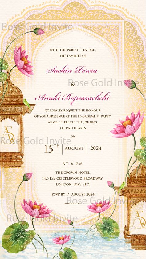 Wedding Invitation Background Template, Engagement Ceremony Invitation Card, Wedding Collaterals, Haldi Invite, Creative Wedding Invitations Design, Wedding Illustration Card, Engagement Invite, Indian Invitation Cards, Template Editing