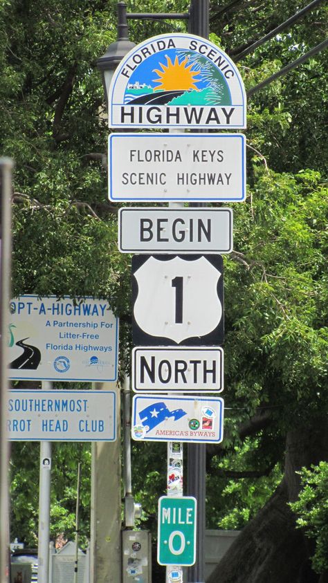 Key West, Florida ~ Mile Marker 0 North ~j~4 Cheeseburger In Paradise, Adult Playground, Florida Style, Club America, Jimmy Buffett, Key West Florida, Sunshine State, Florida Keys, Key West