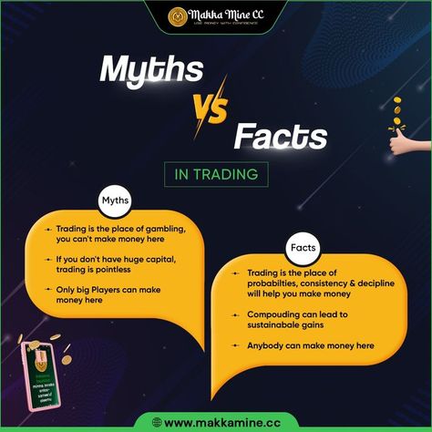 Myths Vs Facts💯 . Invest Now🫰 . 🌐 https://makkamine.cc 🌐 . #earning #makemoney #makemoneyonline #income #profit #moneymaker #passiveincome #earnmoney #cryptocurrency #investment #business #money #financejobs #makkamine Myths Vs Facts, Investment Business, Finance Jobs, Business Money, Money Maker, Passive Income, Earn Money, Cryptocurrency, Make Money Online