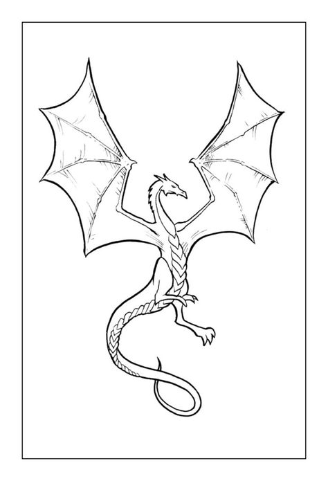 Dragon Coloring Pages Free Sketches Dragon, Simple Dragon Drawing, Sketches Videos, Cool Dragon Drawings, Chinese Dragon Drawing, Easy Dragon Drawings, Dragon Coloring Pages, Realistic Dragon, Dragon Coloring