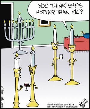 Happy Hanukkah Images, Hanukkah Quote, Snow Humor, Mark Parisi, Diy Hanukkah, Jewish Stuff, Funny Hanukkah, Off The Mark, Jewish Celebrations