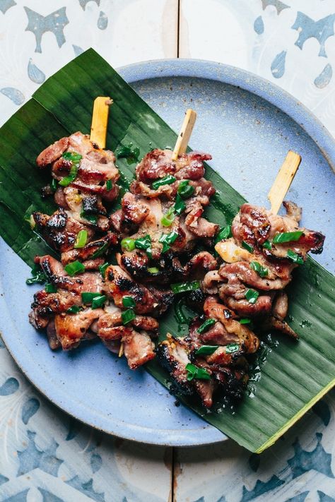 Vietnamese Grilled Pork Noodle Bowl Bún Thịt Nướng - Beyond Sweet and Savory Pork Noodle Bowl, Vegetable Dipping Sauce, Pork Vermicelli, Bun Thit Nuong, Thit Nuong Recipe, Nem Nuong, Vietnamese Grilled Pork, Pork Marinade, Pork Noodles