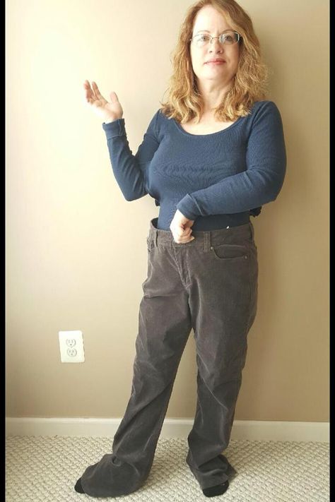 I Can Work With That: The Gray Corduroy I Have Been Waiting For Corduroy Pants Upcycle, Gray Corduroy Pants Outfit Women, Gray Corduroy Pants Outfit, Grey Corduroy Pants Outfit, Corduroy Pants Outfit, What To Make, Refashion Clothes, How To Make Shorts, The Gray