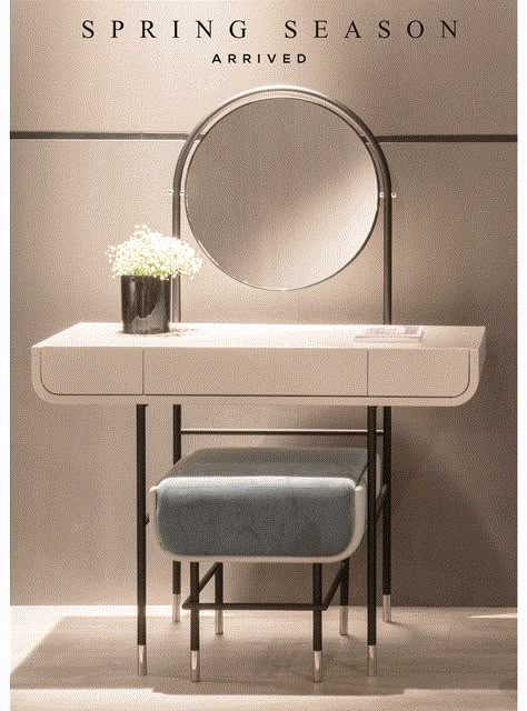 Beauty Retail, Furniture Dressing Table, Dresser Table, Make Up Mirror, Dressing Table Design, Living Ideas, Vanity Table, Work Table, Mirror Work