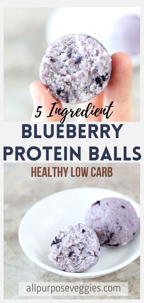 Blueberry Protein Balls, Cheesecake Protein Balls, Fitness Snacks, Protein Balls Healthy, Protein Balls Recipes, Lunch Healthy, Healthy Protein Snacks, Healthy Low Carb, Ideas Lunch