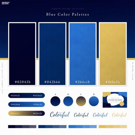 Royal Colors Palette, Grand Castle, Blue Website, Brother Wedding, Design Color Palette, Blue Shades Colors, Website Color Palette, Bead Tips, Gold Color Palettes