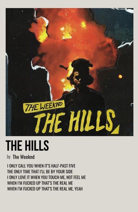 The Weeknd Album Poster Aesthetic, The Hills Weeknd Aesthetic, Song Polaroid Posters The Weeknd, Music Polaroid Posters The Weekend, The Weeknd Song Poster, Song Posters The Weeknd, The Weeknd Polaroid Poster, The Weeknd Poster Aesthetic, The Weeknd Polaroid