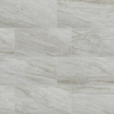 Neutral Tile, Bullnose Tile, Calacatta Gold Marble, Glazed Ceramic Tile, Beige Tile, Matte Ceramic, Merola Tile, Gray Tones, House Tiles