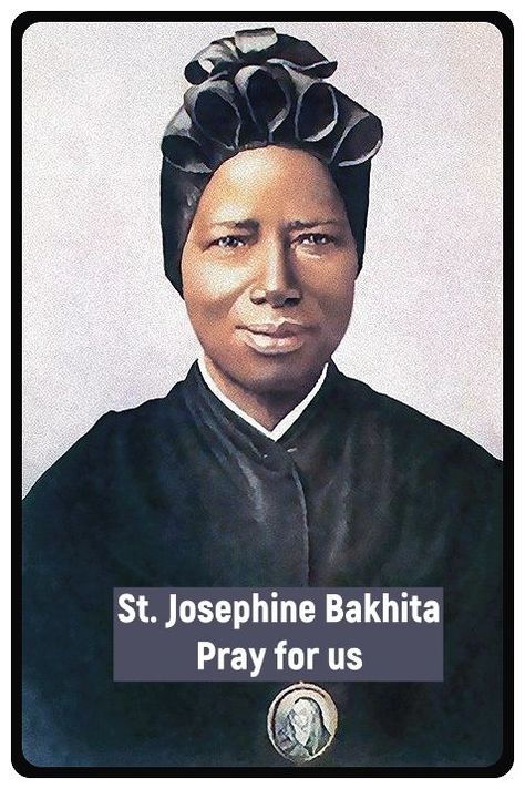 St. Josephine Bakhita Josephine Bakhita, St Josephine Bakhita, Black Madonna, Pray For Us, Patron Saints, Pope Francis, Pilgrimage, Catholic Church, Madonna