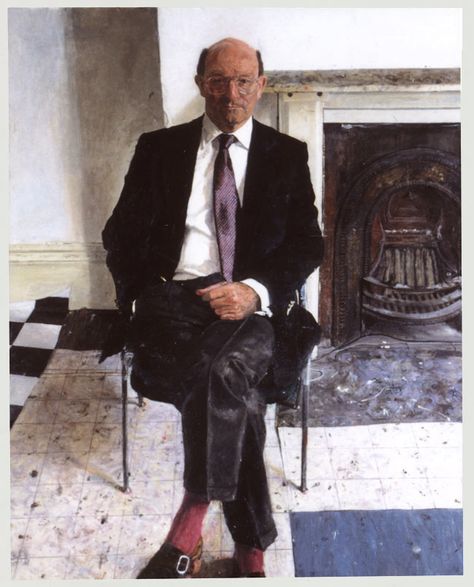 Lord David Simon by James Lloyd James Lloyd, Paintings Of People, National Portrait Gallery, Art Uk, Art People, Portrait Gallery, Art Modern, Art School, Painting Art